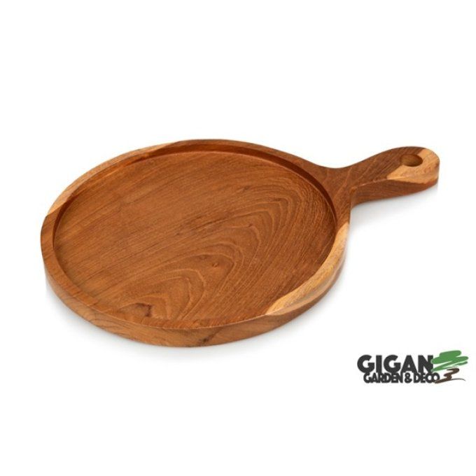Assiette a pizza en bois 35cm