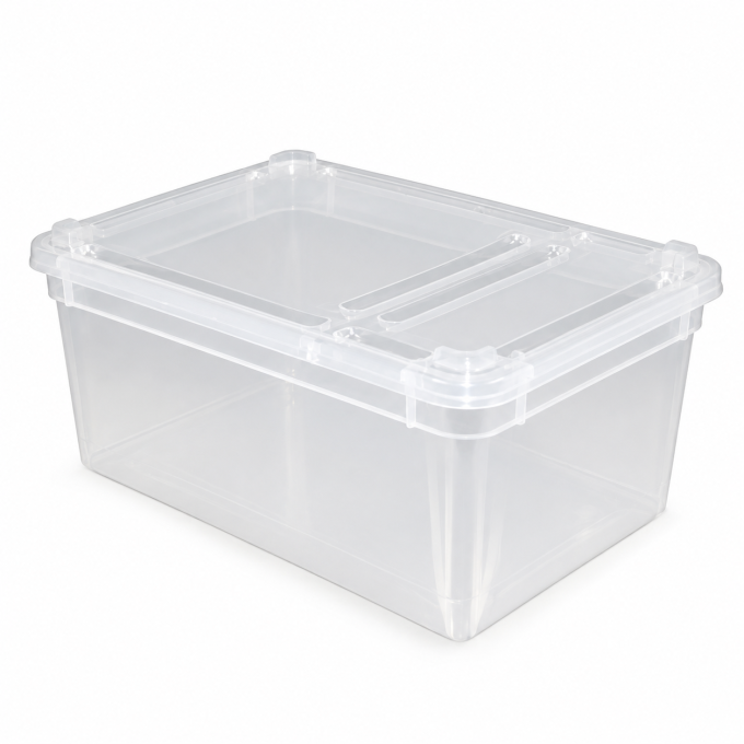 Boite braplast 1.3L transparente