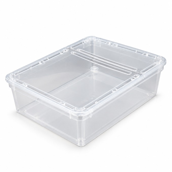 Boite braplast 3.0L transparente