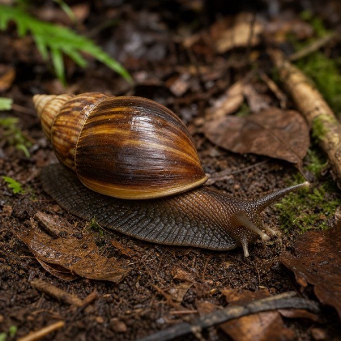  Lissachatina Fulica 
